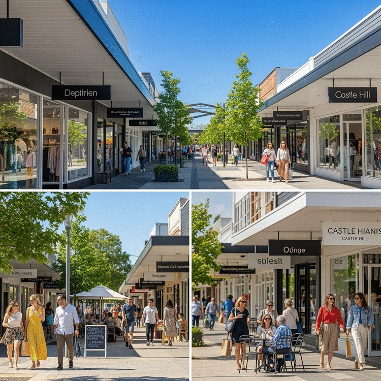 best shopping destinations in Castle Hill NSW